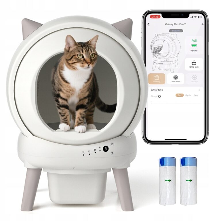 Samoczyszcząca automatyczna kuweta dla kota WIFI APLIKACJA KOSTOR NEKO