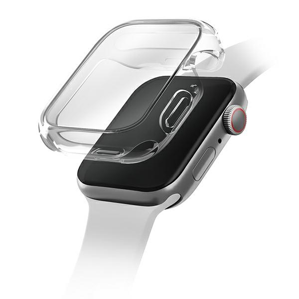 Etui Uniq Garde na Apple Watch 7/8/SE2 41mm - przezroczyste