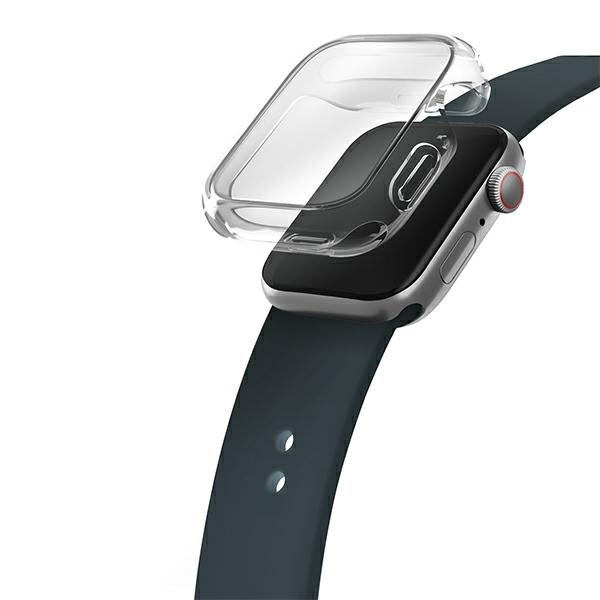 Etui Uniq Garde na Apple Watch 7/8/SE2 45mm - przezroczyste