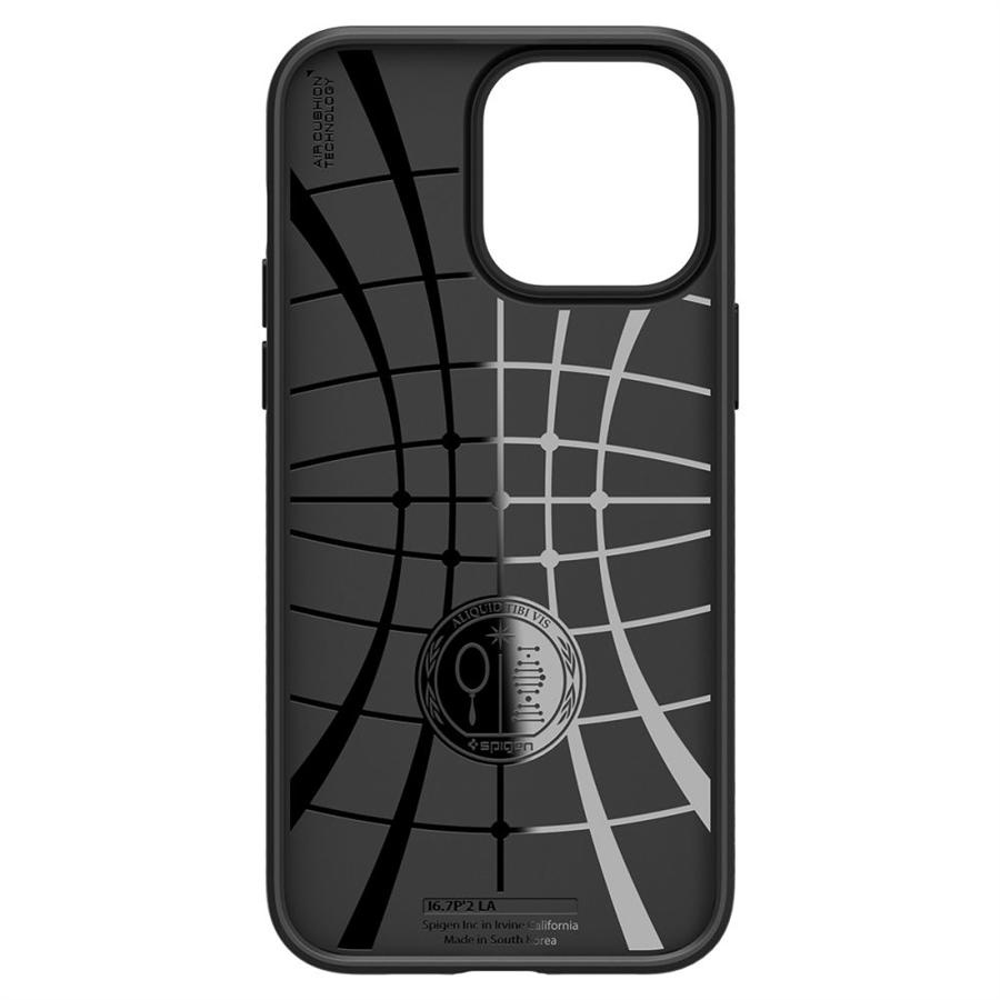 Etui Spigen Liquid Air na iPhone 14 Pro Max - czarny mat