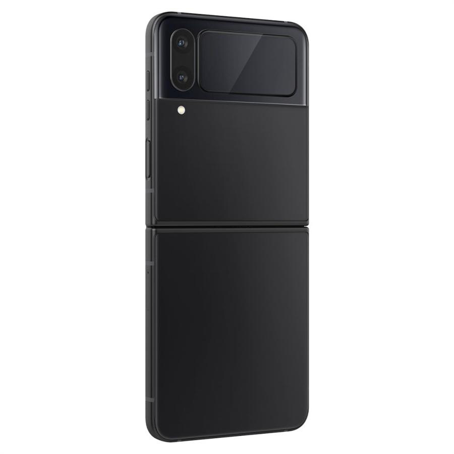 Szkło hartowane Spigen Glas.tR EZ Fit FC z folią na zawiasy na Samsung Galaxy Z Flip 4 - czarne 2 szt.