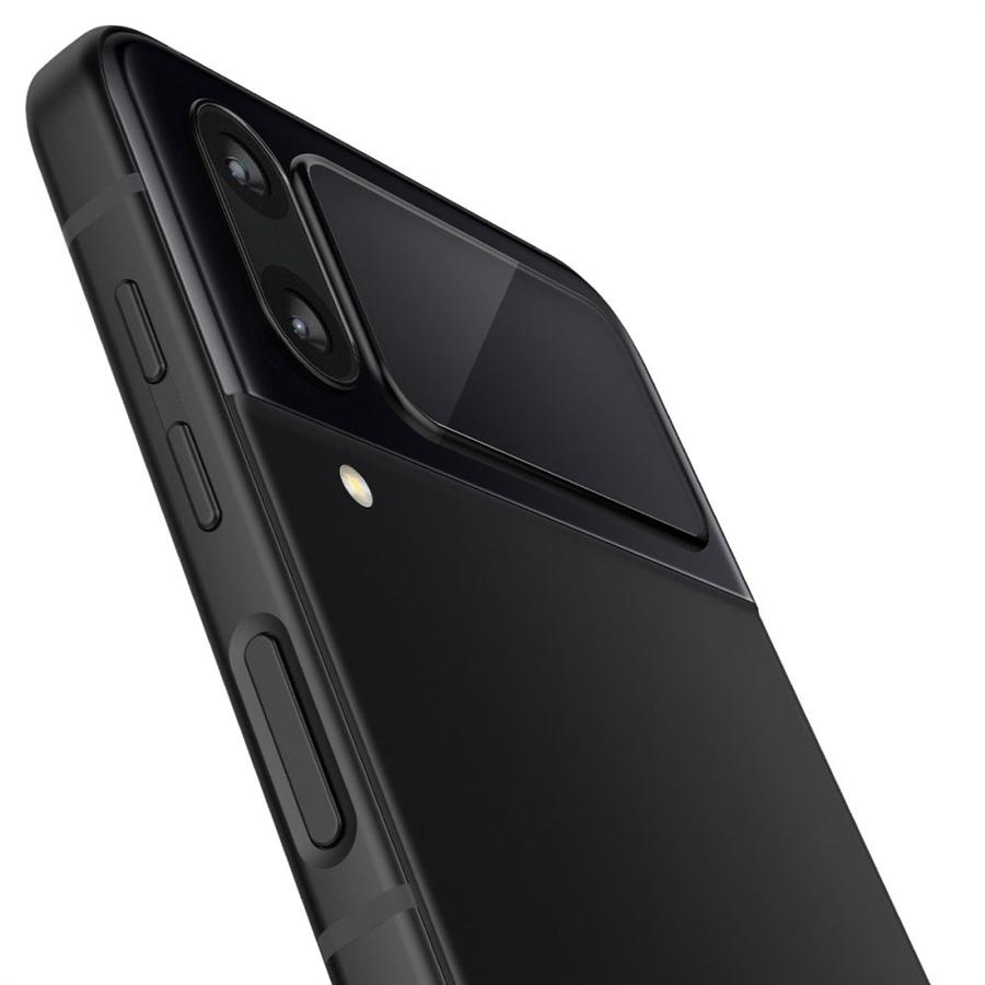 Szkło hartowane Spigen Glas.tR EZ Fit FC z folią na zawiasy na Samsung Galaxy Z Flip 4 - czarne 2 szt.