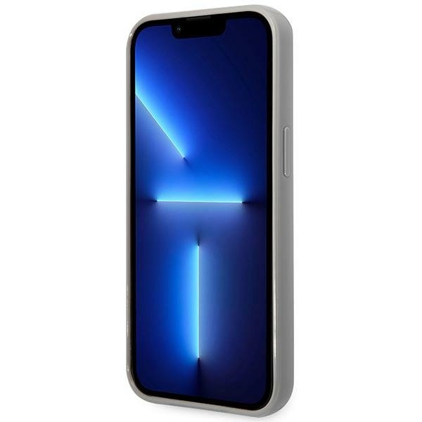KARL LAGERFELD KLHCP14XLGMMSV3 IPHONE 14 PRO MAX 6,7" HARDCASE SREBRNY/SILVER MONOGRAM IRIDESCENT