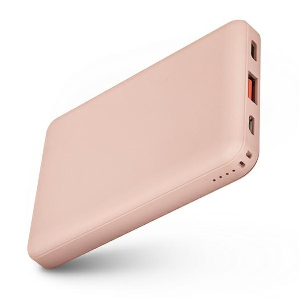Powerbank Uniq Fuele mini 8000mAh USB-C 18W PD - różowy
