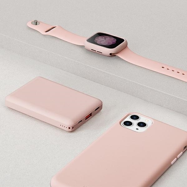 Powerbank Uniq Fuele mini 8000mAh USB-C 18W PD - różowy