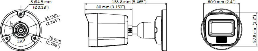 Kamera 4w1 Hikvision DS-2CE16K0T-LPFS(2.8mm)