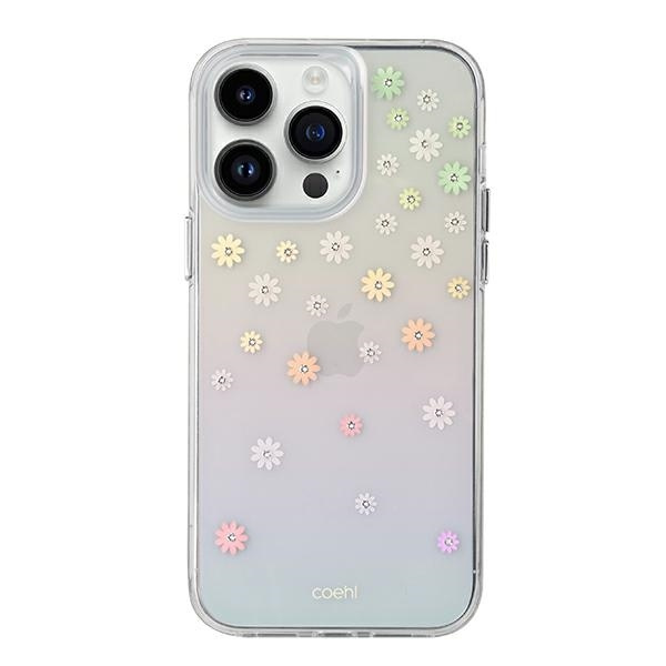 Etui Uniq Coehl Aster na iPhone 14 Pro - różowe