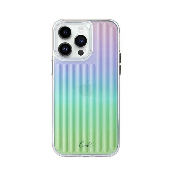 Etui UNIQ Coehl Linear na iPhone 14 Pro - opalizujące