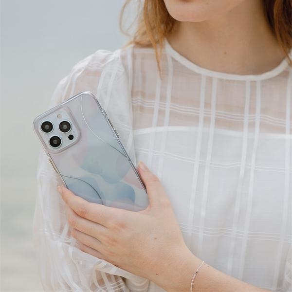 Etui Uniq Coehl Palette na iPhone 14 Pro - niebieskie