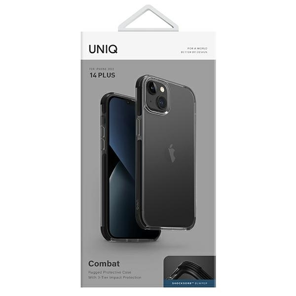 Etui Uniq Combat na iPhone 14 Plus - czarne