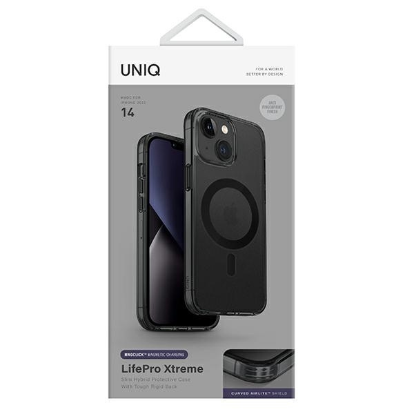 Etui Uniq LifePro Xtreme Magclick Charging na iPhone 14 - czarne
