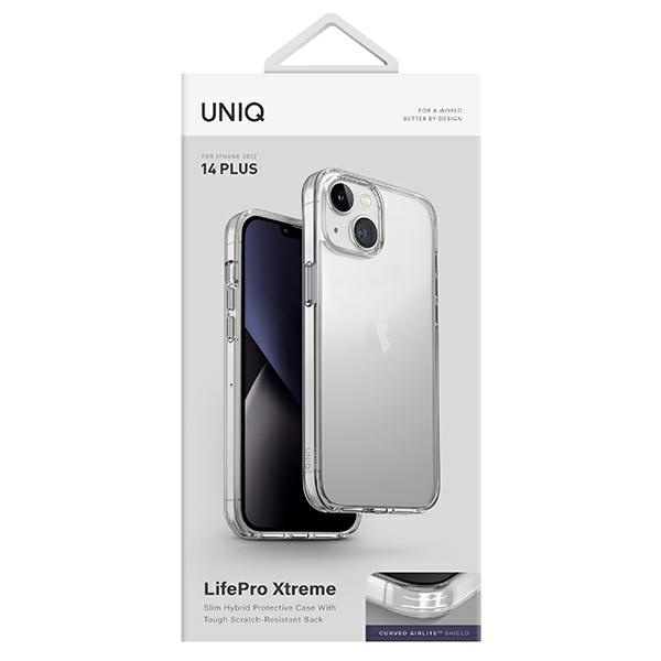 Etui Uniq LifePro Xtreme na iPhone 14 Plus - przezroczyste