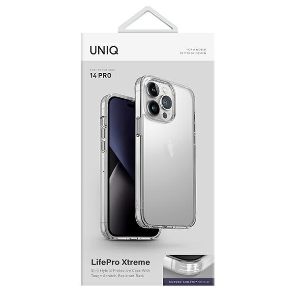 Etui UNIQ LifePro Xtreme na iPhone 14 Pro - przezroczyste