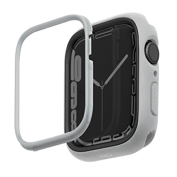 Etui Uniq Moduo na Apple Watch 4/5/6/7/8/SE/SE2 40/41mm - kredowo-szary