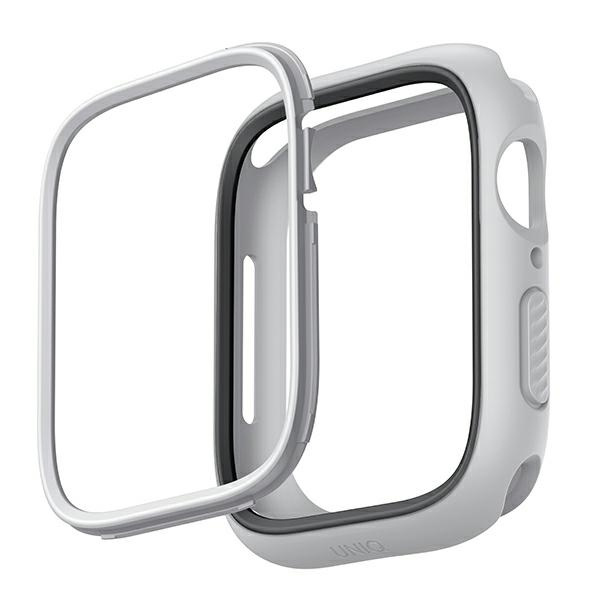 Etui Uniq Moduo na Apple Watch 4/5/6/7/8/SE/SE2 40/41mm - kredowo-szary