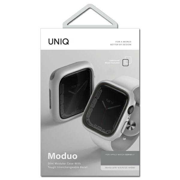 Etui Uniq Moduo na Apple Watch 4/5/6/7/8/SE/SE2 40/41mm - kredowo-szary