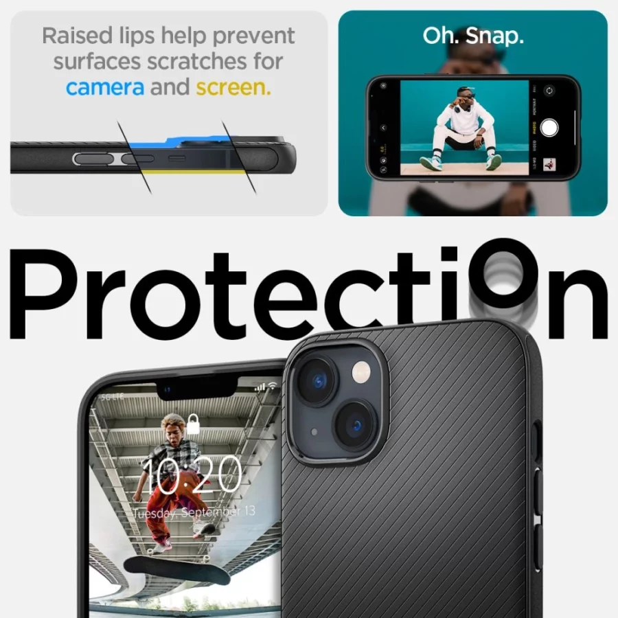 Etui Spigen Mag Armor na iPhone 14 Plus - czarny mat