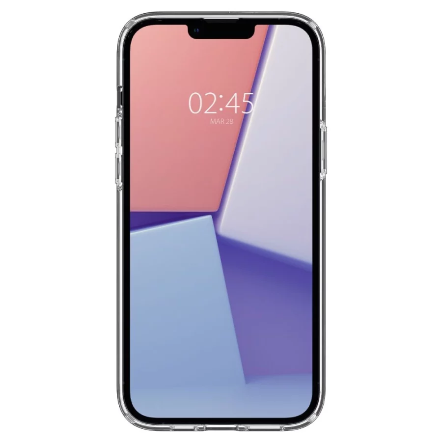 Etui Spigen Ultra Hybrid Mag z MagSafe na iPhone 14 - przezroczysto-białe