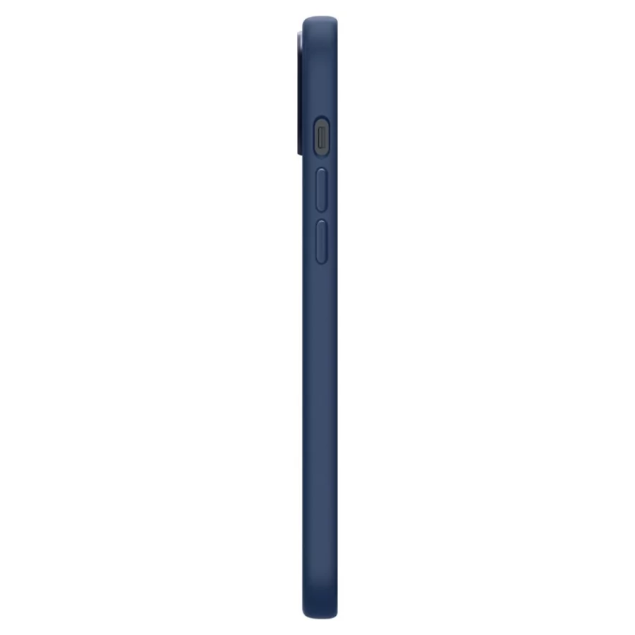 Etui Spigen Silicone Fit Mag z MagSafe na iPhone 14 Plus - niebieskie