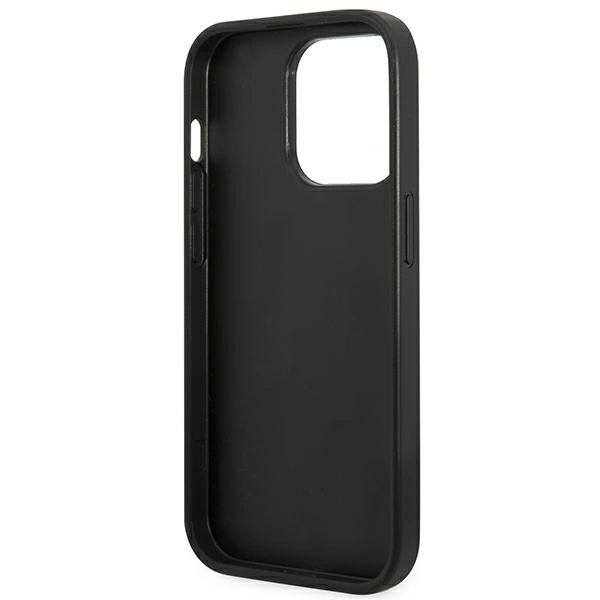 Etui Guess 4G Stripe Collection na iPhone 14 Pro Max - szare