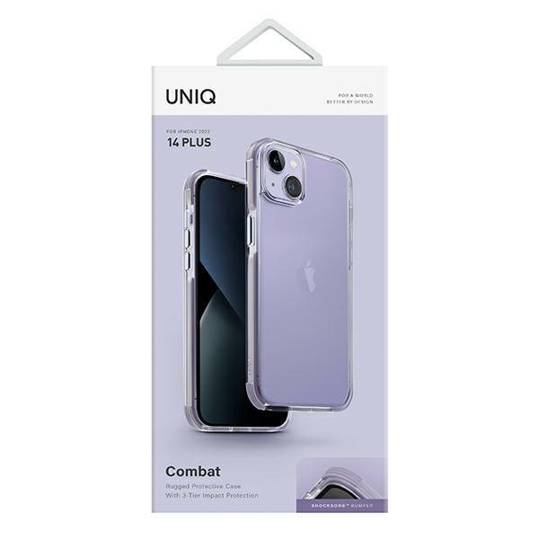 UNIQ etui Combat iPhone 14 Plus / 15 Plus 6.7" liliowy/lilac lavender