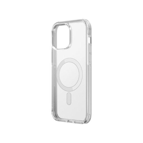 Etui UNIQ Combat Magclick Charging na iPhone 14 Pro - przezroczyste