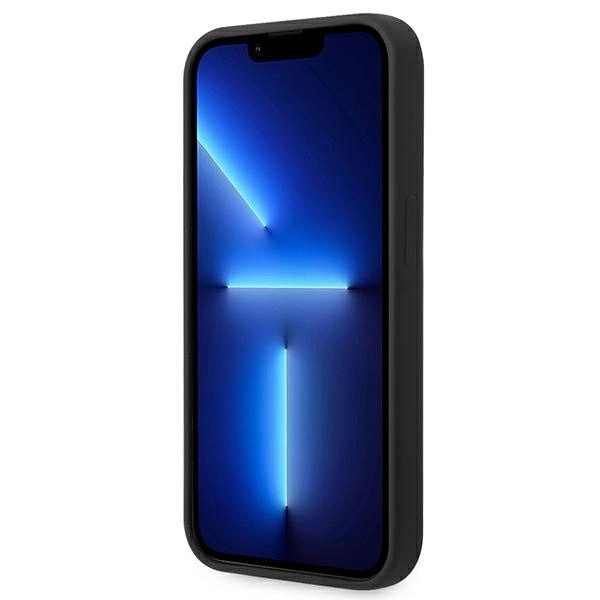 Etui BMW Silicone Metal Logo na iPhone 14 Pro - czarne