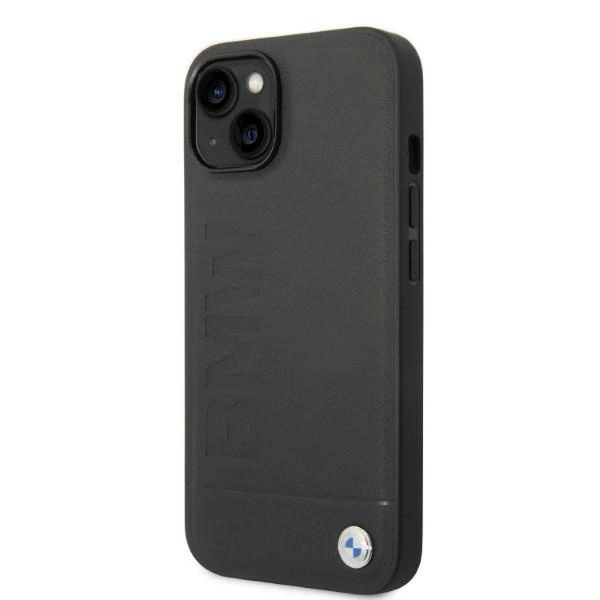 Etui BMW Signature Logo Imprint MagSafe na iPhone 14 Plus - czarne
