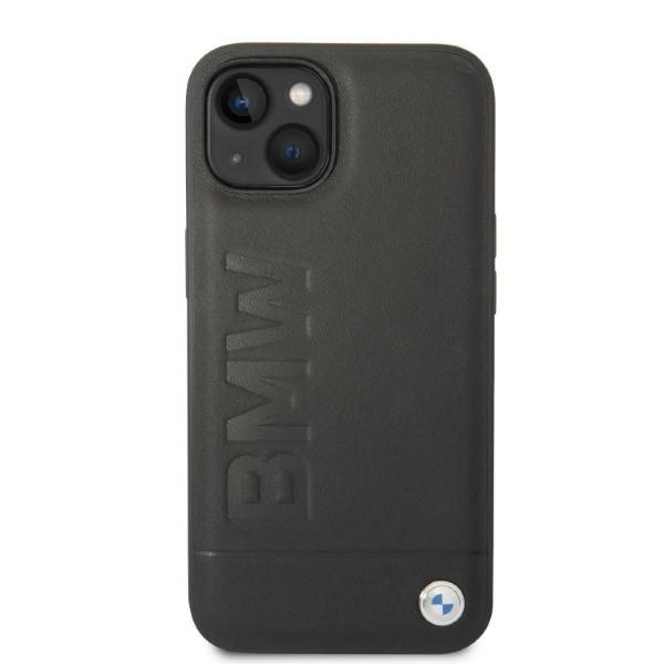 Etui BMW Signature Logo Imprint MagSafe na iPhone 14 Plus - czarne