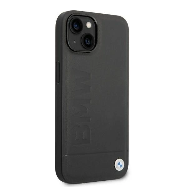 Etui BMW Signature Logo Imprint MagSafe na iPhone 14 Plus - czarne