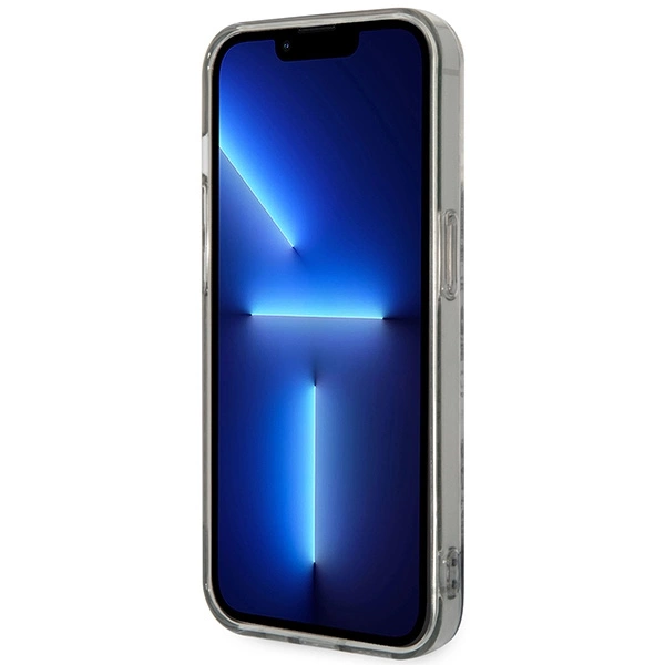 Etui Guess Porcelain Collection na iPhone 14 Pro - szare