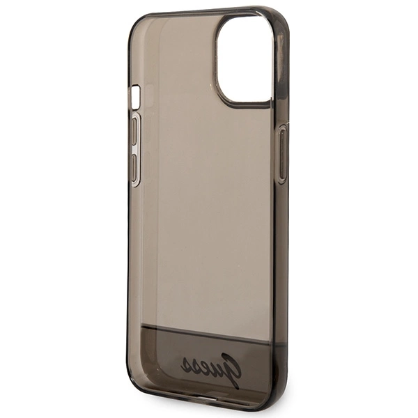 Etui Guess Translucent na iPhone 14 Plus - czarne