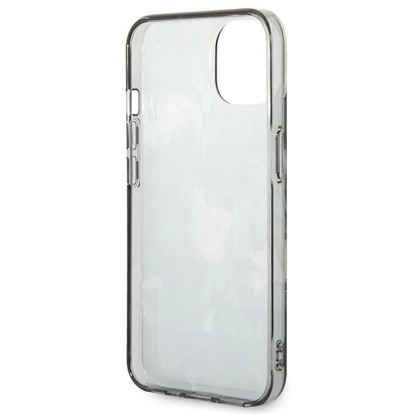 Etui Guess Jungle Collection na iPhone 14 Plus - zielone