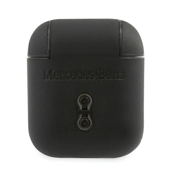 Etui Mercedes Electronic Line na AirPods 1/2 - czarne