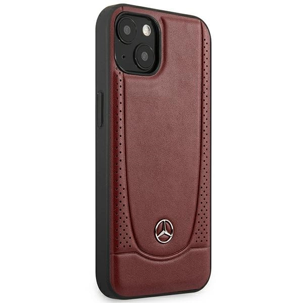 Etui Mercedes Leather Urban Bengale na iPhone 14 Plus - czerwone