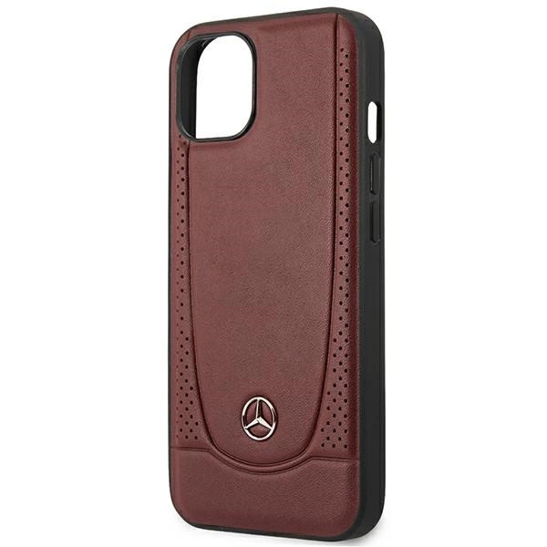 Etui Mercedes Leather Urban Bengale na iPhone 14 Plus - czerwone