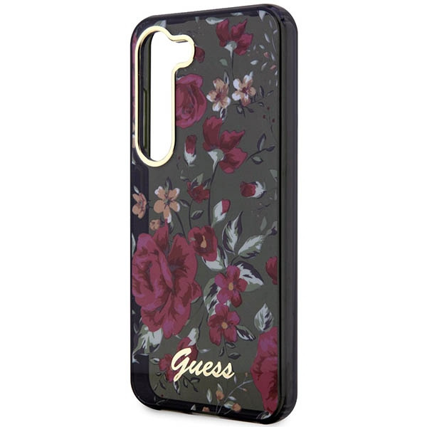 Guess GUHCS23MHCFWSA S23+ S916 zielony/khaki hardcase Flower Collection
