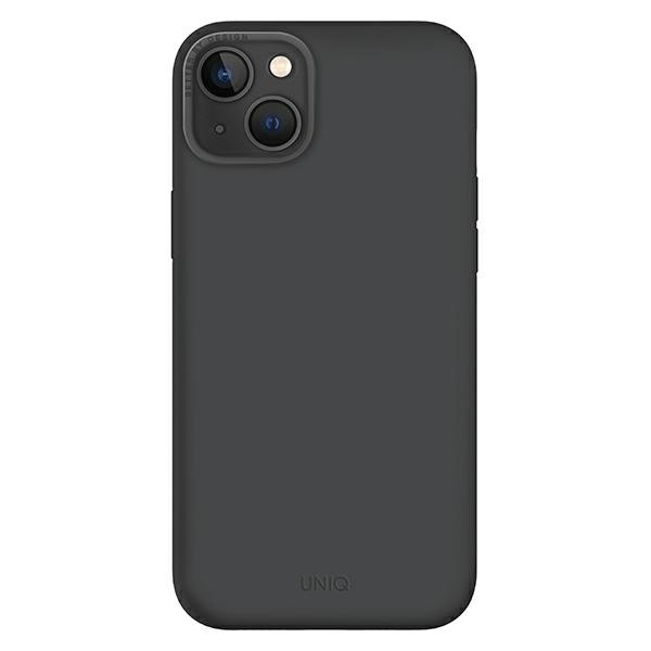 Etui UNIQ Lino Hue Magclick Charging na iPhone 14 Plus - szare