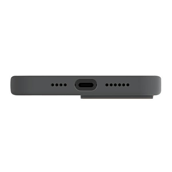 Etui UNIQ Lino Hue Magclick Charging na iPhone 14 Plus - szare