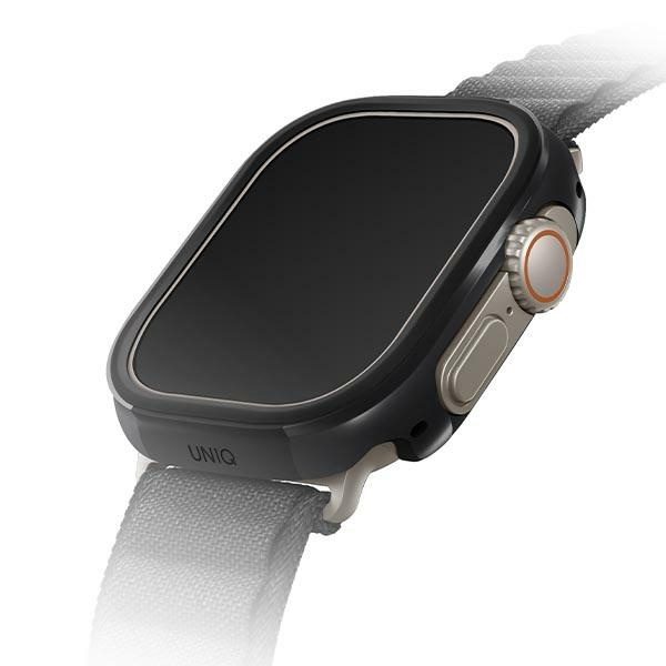 Etui UNIQ Valencia na Apple Watch Ultra 49 mm - czarne
