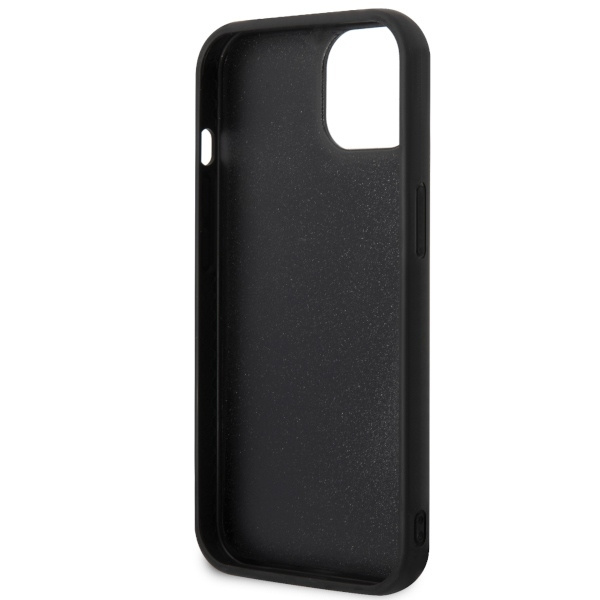 Etui Karl Lagerfeld Rubber Choupette 3D na iPhone 14 Plus - czarne