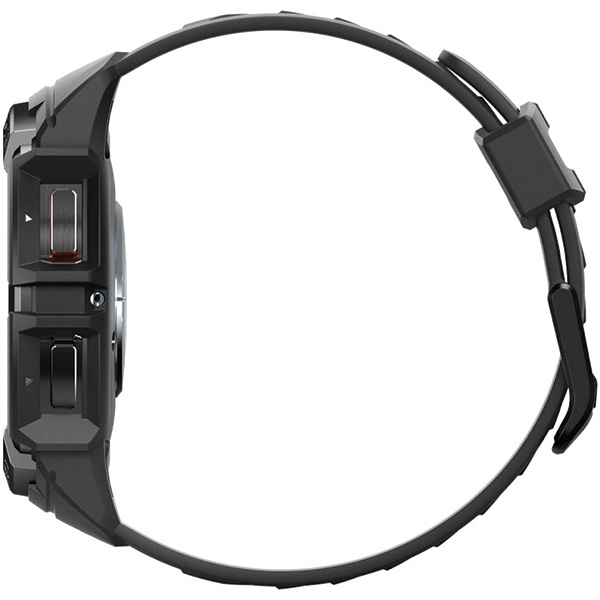Etui z paskiem Spigen Rugged Armor Pro na Samsung Galaxy Watch 6 Classic (47 mm) - czarne