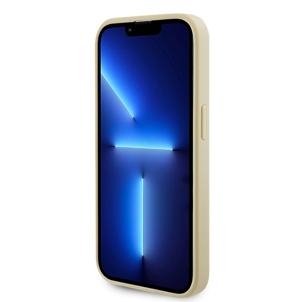 Guess GUHMP15XPSAHMCB iPhone 15 Pro Max 6.7" złoty/gold hardcase Saffiano MagSafe