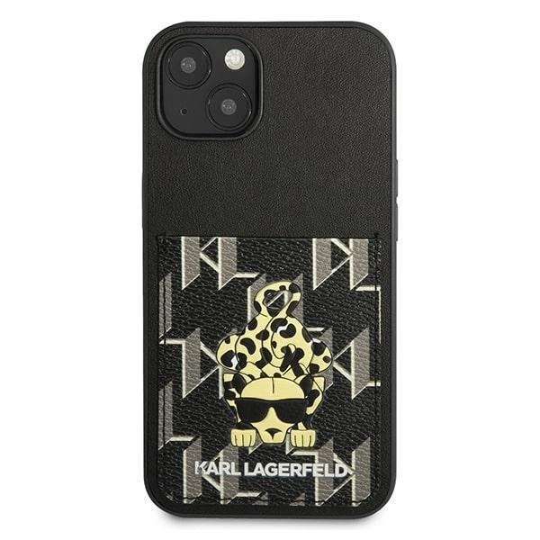Etui Karl Lagerfeld Karlimals Cardslot na iPhone 13 - czarne