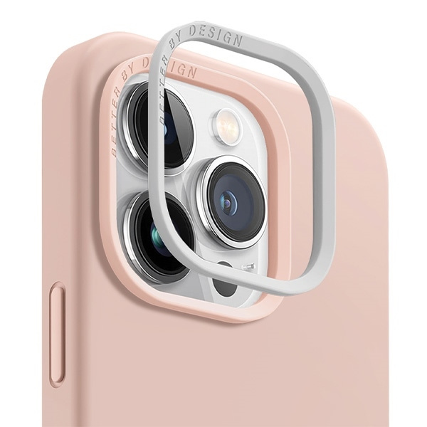 Etui UNIQ Lino Hue Magclick Charging do iPhone 15 Pro - różowe