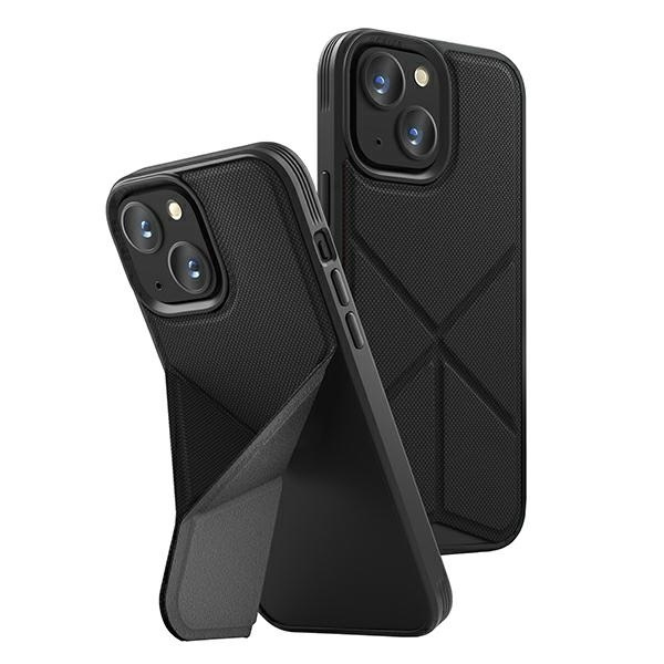 Etui UNIQ Transforma Magclick Charging na iPhone 14 Plus - czarne