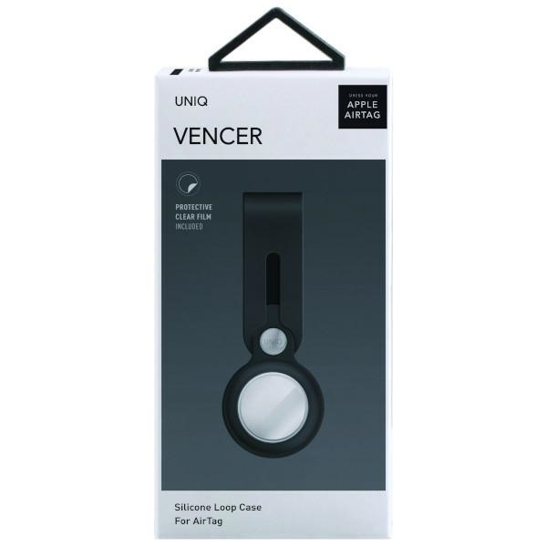 UNIQ etui Vencer Silicone na AirTag ciemnoszary/charcoal