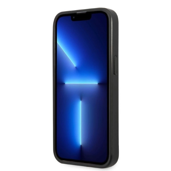 Etui Karl Lagerfeld Monogram Ikonik Patch na iPhone 13 Pro / iPhone 13 - niebieskie