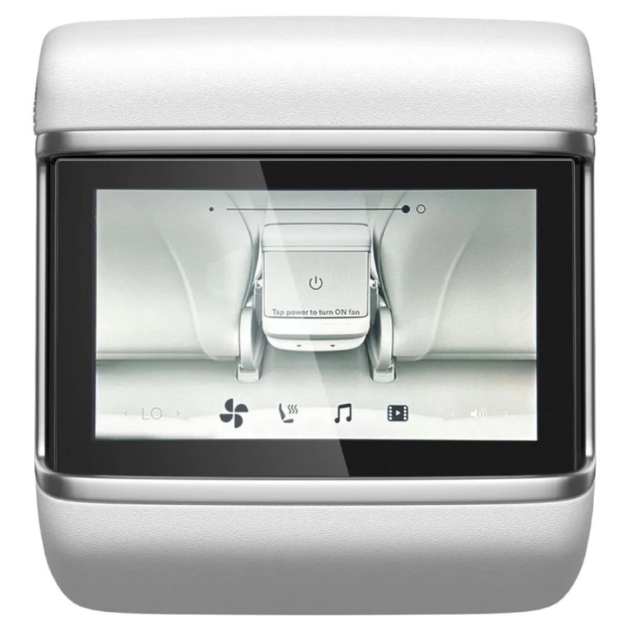 Szkło hartowane Spigen Glas.tR Slim na Tesla Model X 2022 / Model S 2021 - czarne