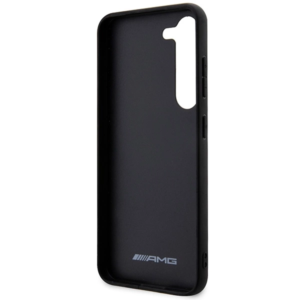 Etui AMG Carbon Stripe&Embossed na Samsung Galaxy S23 - czarne